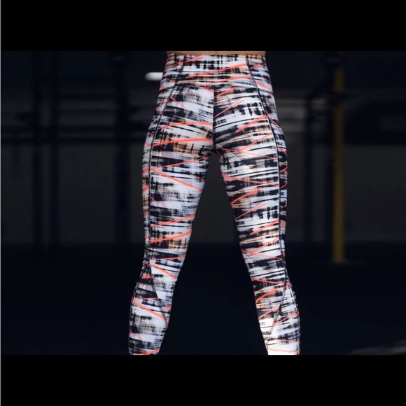 2POOD GALAXY LEGGINGS - orange excellent like new condition - Picture 3 of 4